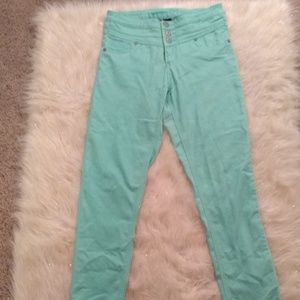 Light blue jeggings